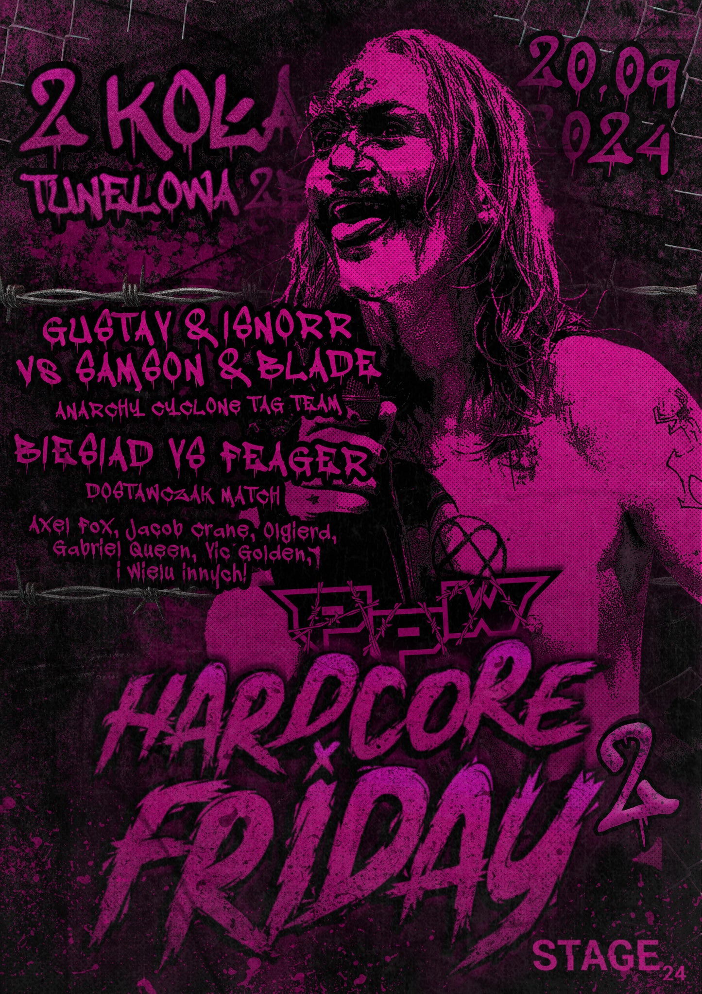 Hardcore Friday 2 24' Plakat/Poster
