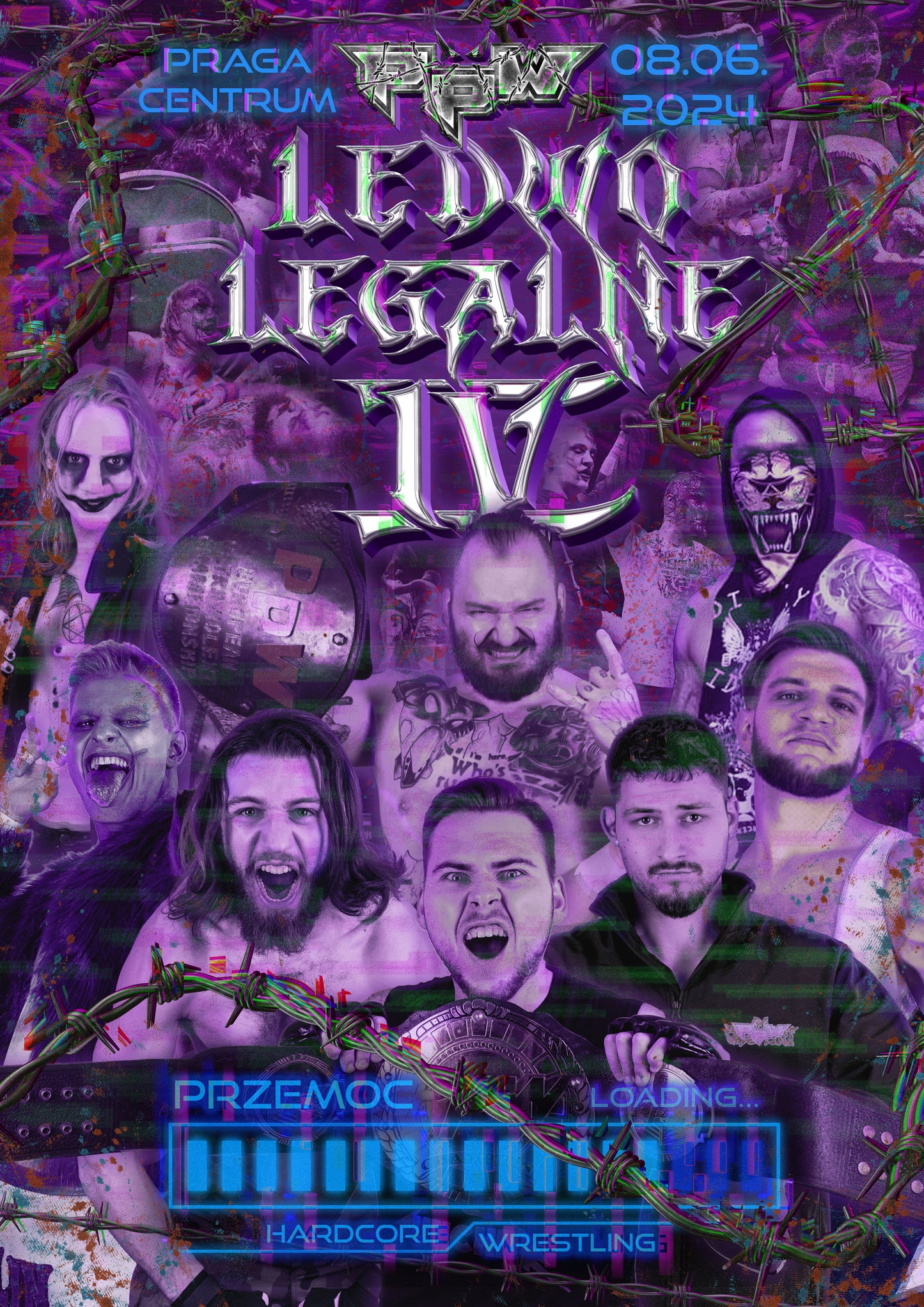 Ledwo Legalne 4 24' Plakat/Poster