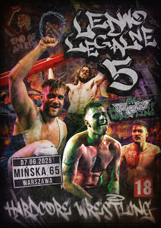 Ledwo Legalne 5 25' Plakat/Poster
