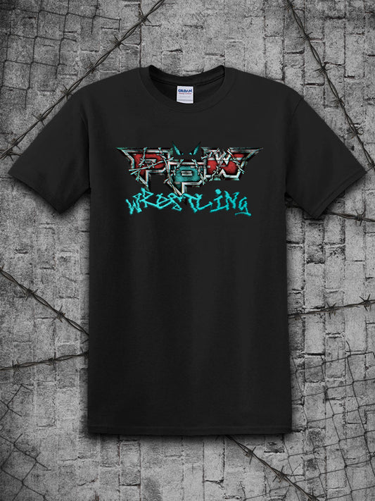PpW Ewenement Wrestling Neo Logo Tee
